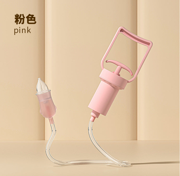 Boobie Bear Infant Hand-Pulled Negative Pressure Nasal Aspirator Nose Mucus Nose Feces Tool Newborn Home Baby Children Anti-Reflux