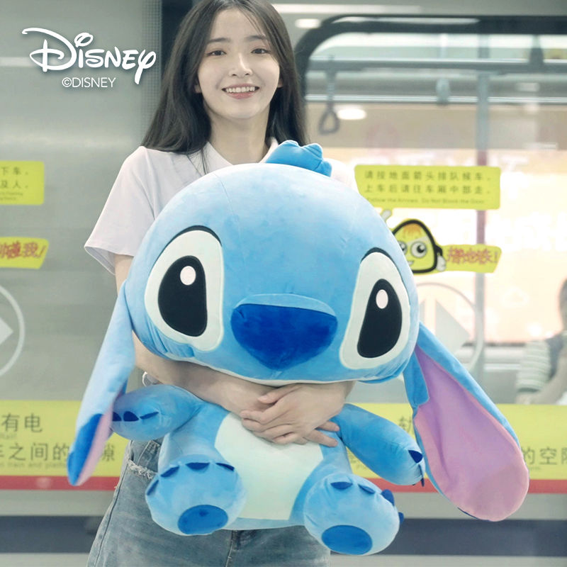Official Disney Stitch Oversized Plush Doll Sleeping Pillow Cute Stitch Gift Interstellar Baby Doll