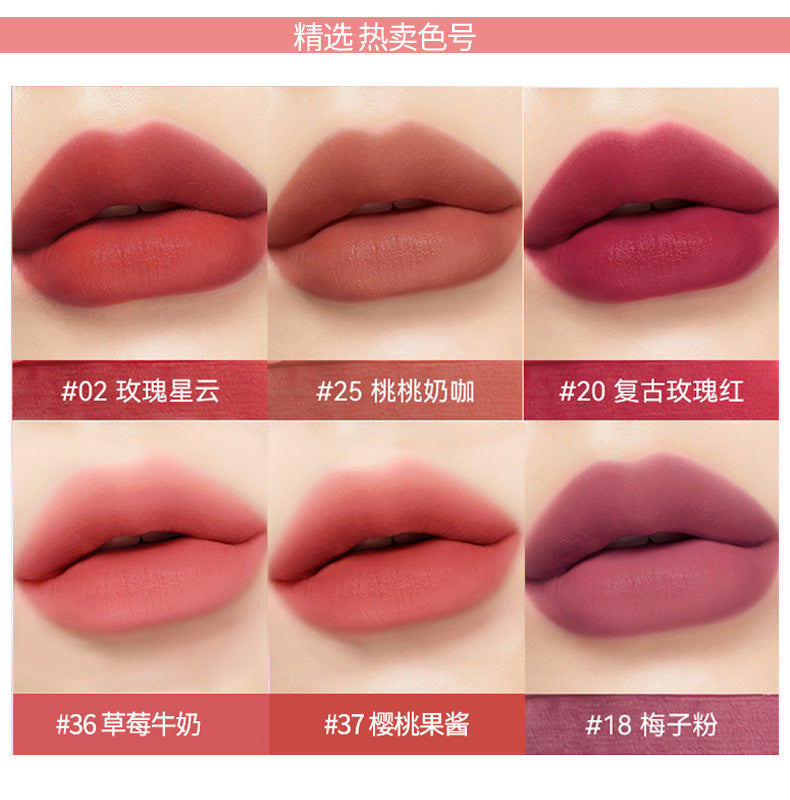 South Korea peripera Filipila Small Bottle Lip Gloss Velvet Lip Color Matte Lipstick Student Party Lip Mud Makeup