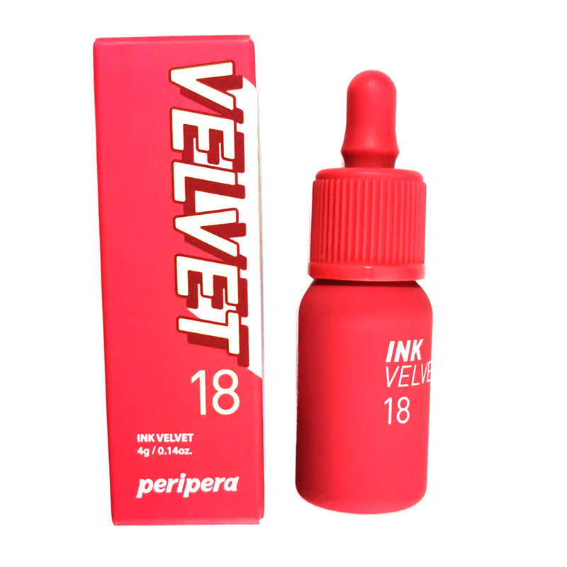 South Korea peripera Filipila Small Bottle Lip Gloss Velvet Lip Color Matte Lipstick Student Party Lip Mud Makeup