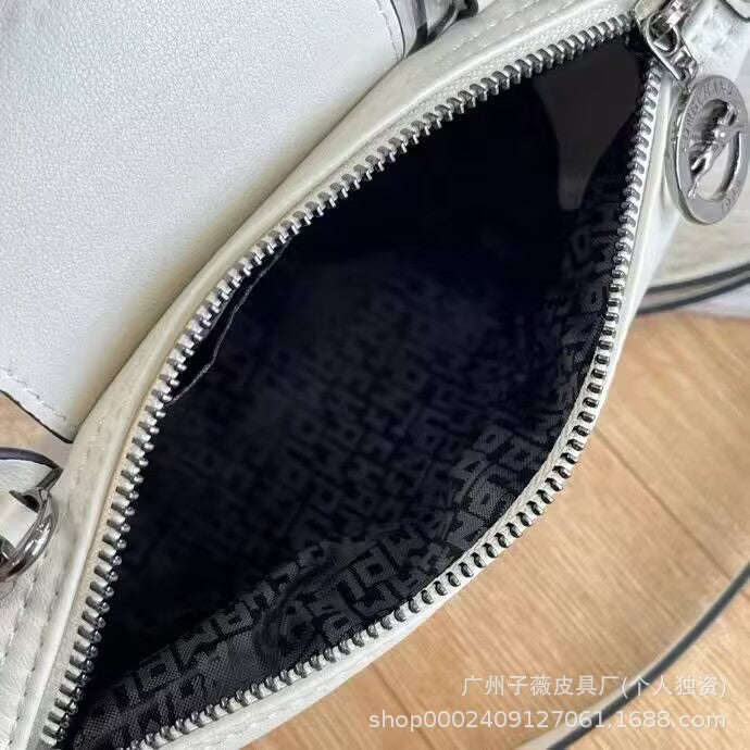 New Longchamp Xtra Mini Dumpling Bag Cowhide Shoulder Crossbody Bag Women's Bag mini Handheld Crossbody Dumpling Bag