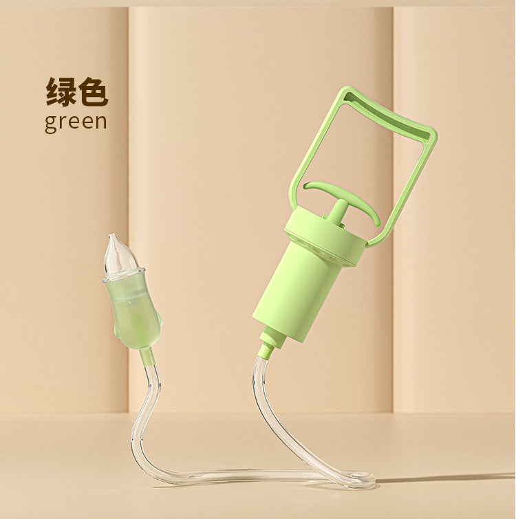 Boobie Bear Infant Hand-Pulled Negative Pressure Nasal Aspirator Nose Mucus Nose Feces Tool Newborn Home Baby Children Anti-Reflux