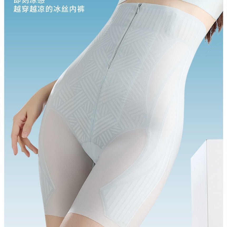 New High Waist Shaping Pants for Women, Postpartum Tummy Control, Seamless Waist Trainer, Slimming Liquid Jelly Thin Style