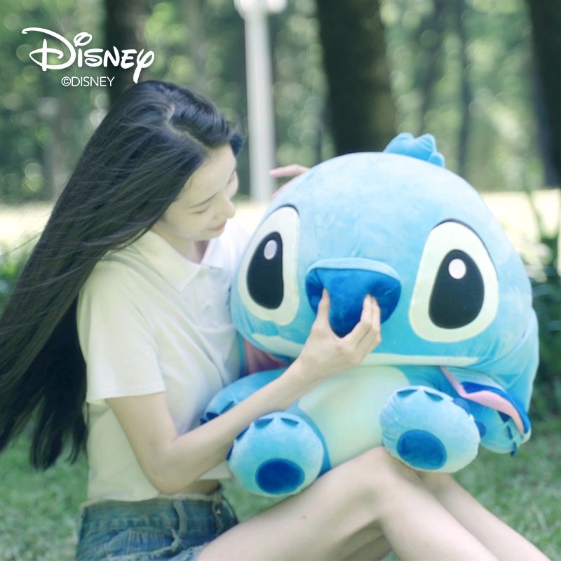 Official Disney Stitch Oversized Plush Doll Sleeping Pillow Cute Stitch Gift Interstellar Baby Doll