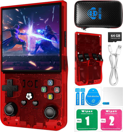 Cross-Border R36MAX Open Source Handheld Game Console4.0Large Screen HD Retro Portable Device PSP Game Console