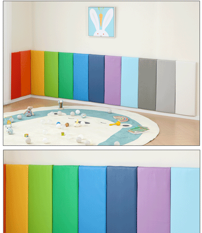 Kindergarten Wall Surround Decoration Soft Wall Stickers Children's Anti-Collision Wall Pads Amusement Park Play Castle Early Education Center Wall Protection Pads
