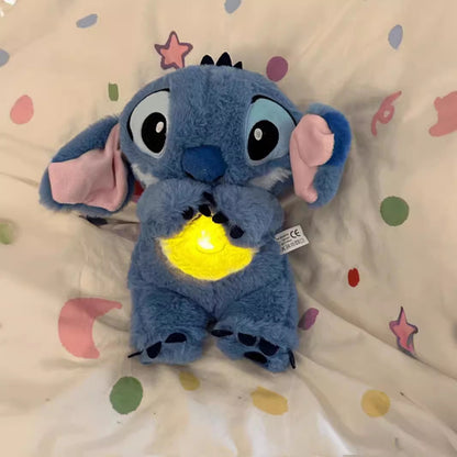 Cross-Border Hot-Selling Stitch Plush Toy with Air-Effected Ears, Breathable Plush Toy, In-Stock, Soothing Sleep Aid, Wholesale