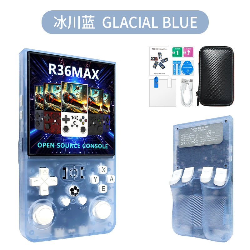 Cross-Border R36MAX Open Source Handheld Game Console4.0Large Screen HD Retro Portable Device PSP Game Console