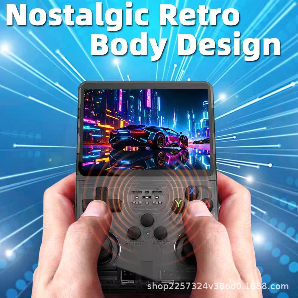 Cross-border new arrival R36S Hd PS1Large Screen Handheld Console PSP Retro Portable Arcade Game GBA Handheld Game Console