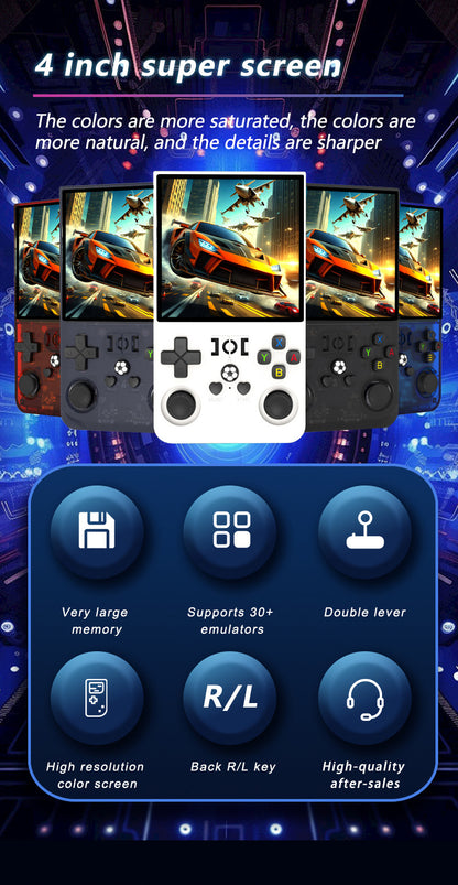 Cross-Border R36MAX Open Source Handheld Game Console4.0Large Screen HD Retro Portable Device PSP Game Console
