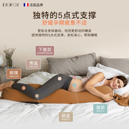 Pregnancy pillow eps Particle Filled Pregnancy Pillow Silicone Buckle Adjustable Nursing Pillow Waist Support Belly Support Pregnancy Pillow