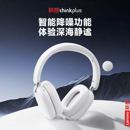 Lenovo TH60Bluetooth Headset Active Noise Cancelling High-Quality Sound Gaming Positioning Long Battery Life Computer Headset for Men