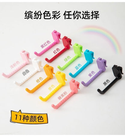 New Universal Mesh Grid Hooks Iron Wire Mesh Diamond Grid Hooks Supermarket Night Market Display Hooks