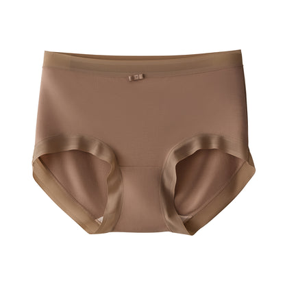 Cerotich 80S Ultra-fine Mulberry Silk Barely-there Feel Women's Underwear Modal Comfortable Solid Color Anti-exposure Briefs