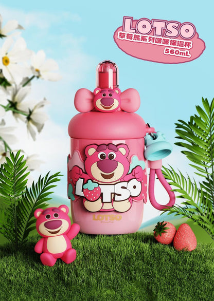 Aikes Disney Stitch Summer Children's Girls High-Value Water Cup Student-Specific Compact Portable Water Cup