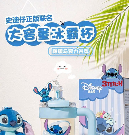 Disney Genuine Stitch Insulated Cup2025New Women's Ice Cup Water Cup Straw Large Capacity Birthday Gift
