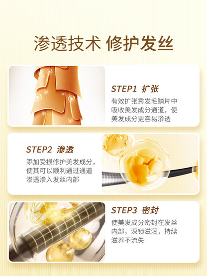 Shiseido fino Hair Mask Fen Nong Red Can Silk Beiqi0Instant Hair Mask Conditioner Gold Smooth Improves Frizz and Dryness