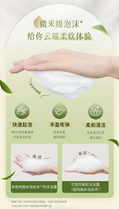 【Ding Yuxi Same Style】Keyouran Shower Gel for Men Family Pack Women Large Yellow Bottle Shower Lotion Fragrance Foam
