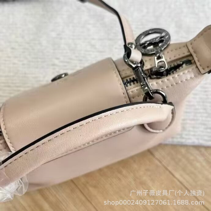 New Longchamp Xtra Mini Dumpling Bag Cowhide Shoulder Crossbody Bag Women's Bag mini Handheld Crossbody Dumpling Bag