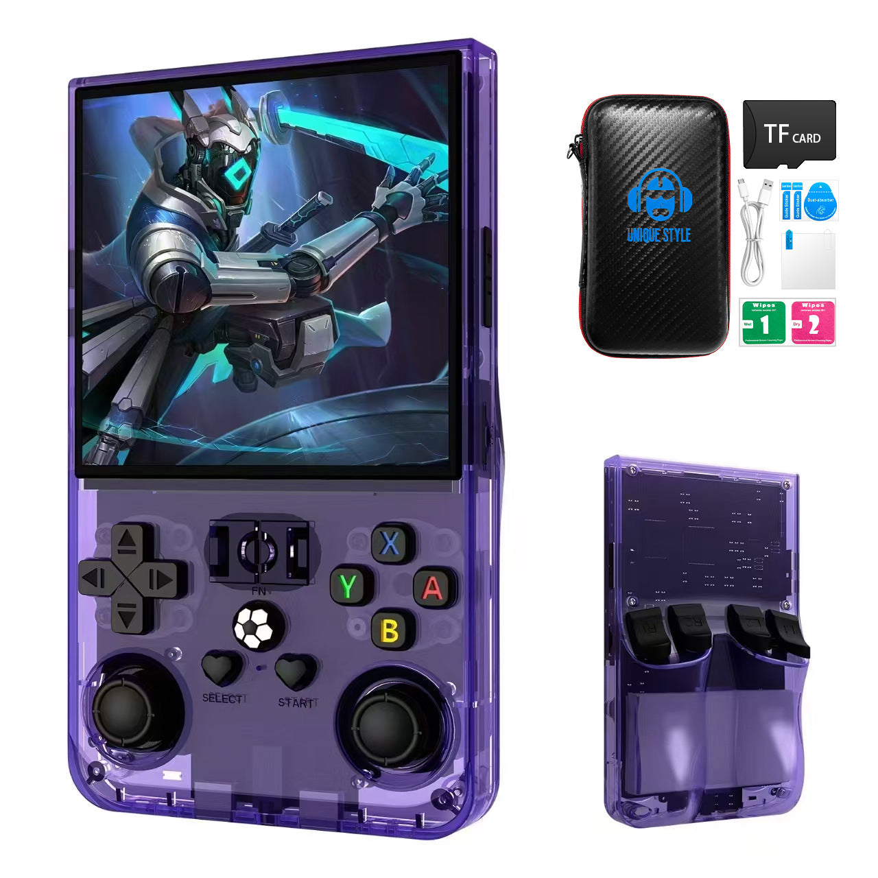 Cross-Border R36MAX Open Source Handheld Game Console4.0Large Screen HD Retro Portable Device PSP Game Console