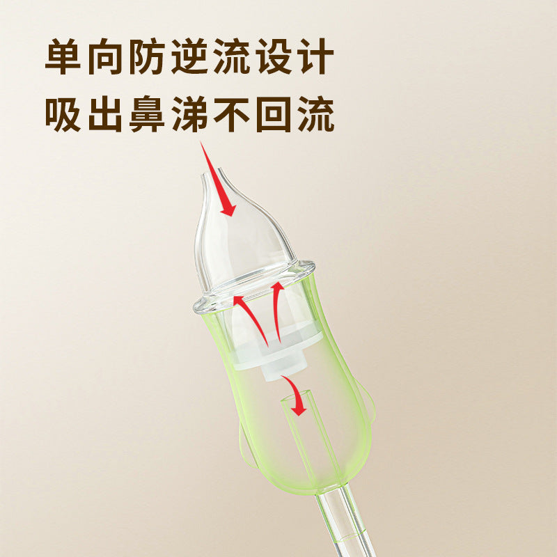 Boobie Bear Infant Hand-Pulled Negative Pressure Nasal Aspirator Nose Mucus Nose Feces Tool Newborn Home Baby Children Anti-Reflux