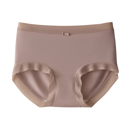 Cerotich 80S Ultra-fine Mulberry Silk Barely-there Feel Women's Underwear Modal Comfortable Solid Color Anti-exposure Briefs
