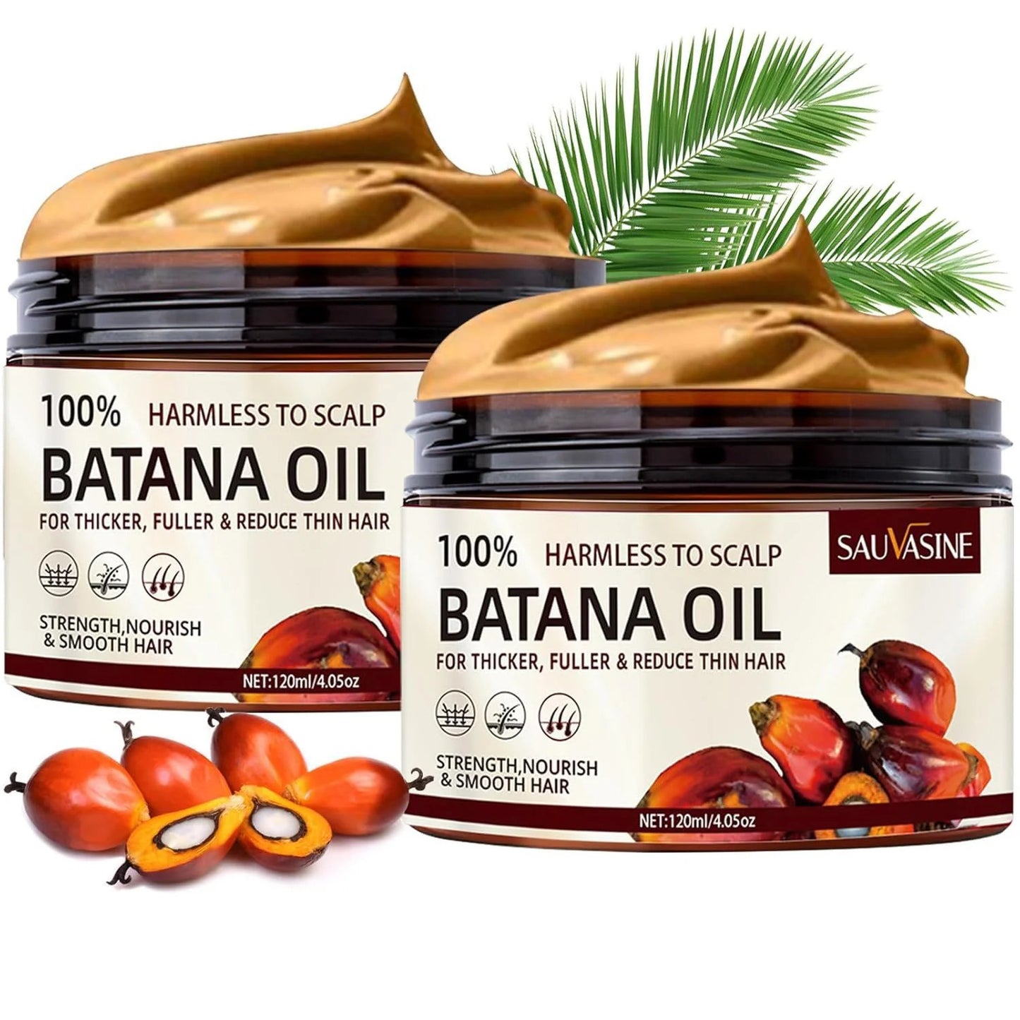 Batahana Oil for Hair Growth Batahana Oil Conditioner Moisturizing Repair Strengthening Anti-Hair Loss Thick Hair