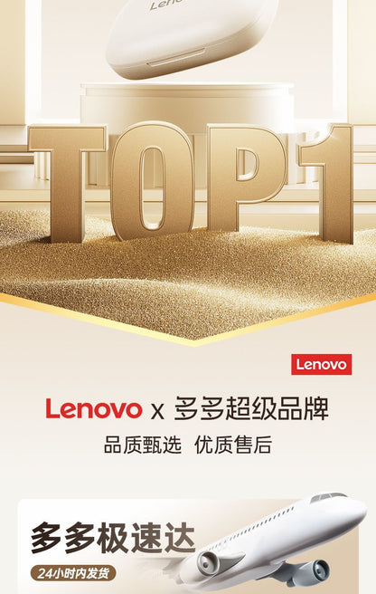 Lenovo Bone Conduction Bluetooth Earphones2025New ear-hook style high-quality long-lasting sports running EA366