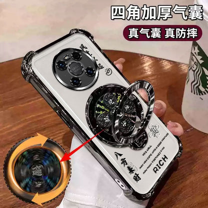 Fengshengshuiqi Gyroscope Stand Compatible with Dingqiao M40Mobile Phone Case Soft Case Men and Women New All-inclusive Anti-fall Creative Tide