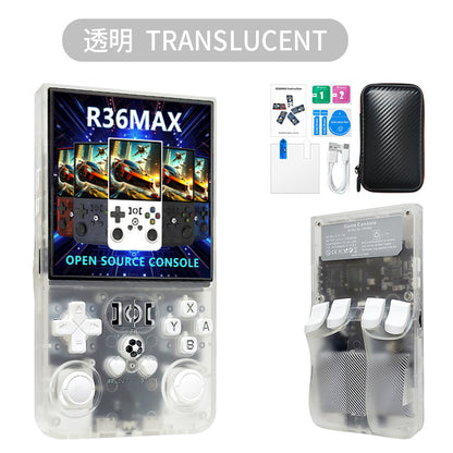 Cross-Border R36MAX Open Source Handheld Game Console4.0Large Screen HD Retro Portable Device PSP Game Console