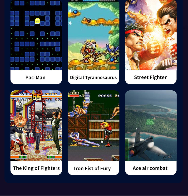 New X80Game Console7Inch PSP Handheld Console High Definition Large Screen with Card Slot GBA Classic Arcade Convenient Handheld Console