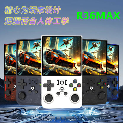 Cross-Border R36MAX Open Source Handheld Game Console4.0Large Screen HD Retro Portable Device PSP Game Console