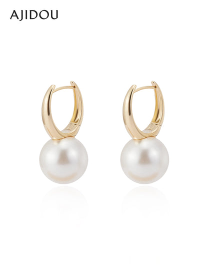 AJIDOU Ajidou Earrings for Women Pearl Studs Same Style as in Stores Fashionable Stud Accessories Versatile Pearl Ear Jewelry