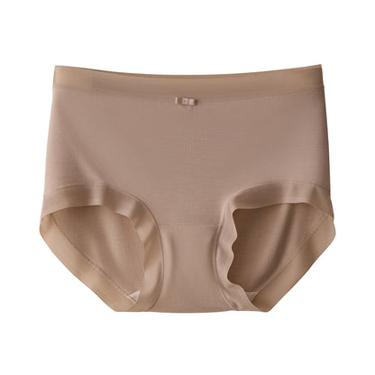 Cerotich 80S Ultra-fine Mulberry Silk Barely-there Feel Women's Underwear Modal Comfortable Solid Color Anti-exposure Briefs