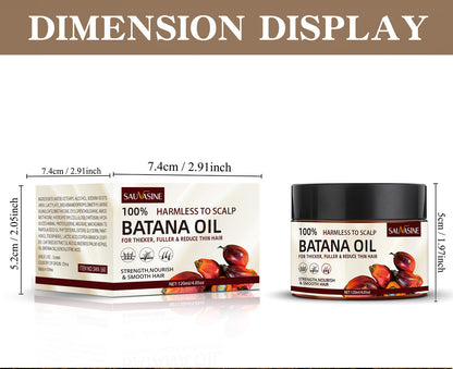 Batana Oil for Hair Growth Batahana Oil Conditioner Moisturizing Repair Strengthening Anti-Hair Loss Dense Hair