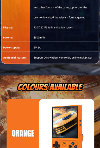 Cross-Border S600Handheld Game Console Retro3D Retro Arcade All-in-One Portable Open Source Game Console God of War