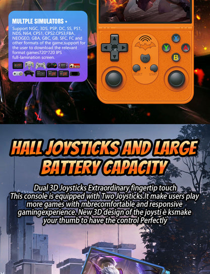 Cross-Border S600Handheld Game Console Retro3D Retro Arcade All-in-One Portable Open Source Game Console God of War