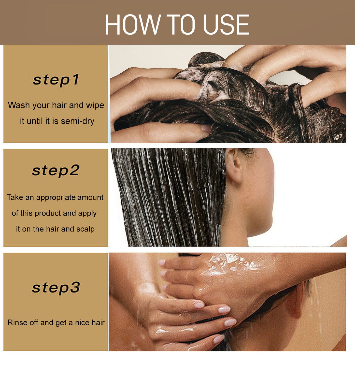 Batana Oil for Hair Growth Batahana Oil Conditioner Moisturizing Repair Strengthening Anti-Hair Loss Dense Hair