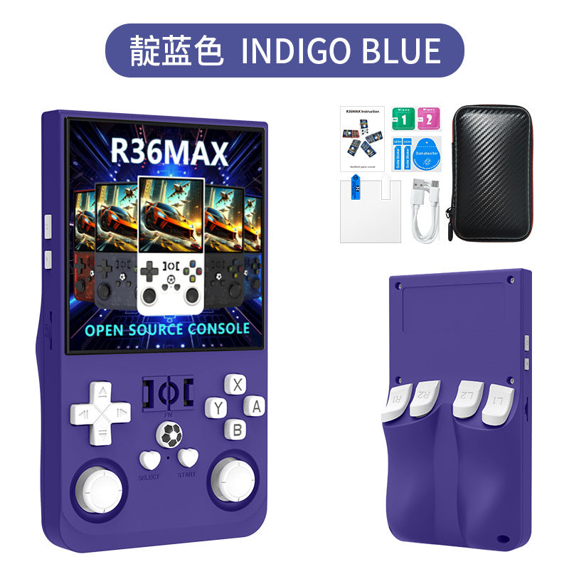 Cross-Border R36MAX Open Source Handheld Game Console4.0Large Screen HD Retro Portable Device PSP Game Console