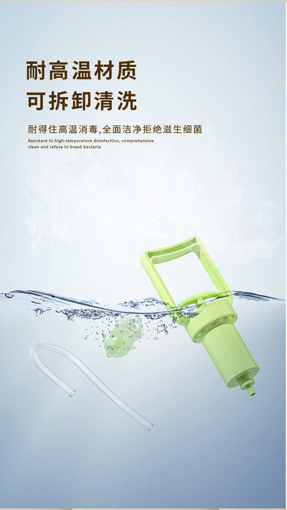 Boobie Bear Infant Hand-Pulled Negative Pressure Nasal Aspirator Nose Mucus Nose Feces Tool Newborn Home Baby Children Anti-Reflux