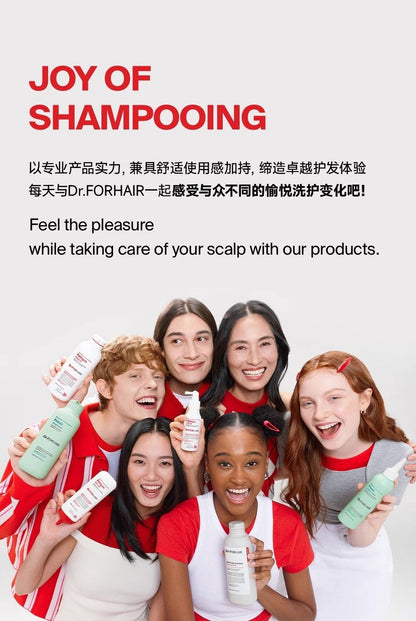 Dr.FORHAIR Oil Control Fluffy Shampoo Refreshing Oil Removal Deep Anti-Dandruff Unisex Genuine Shampoo