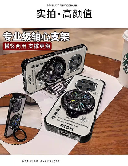 Fengshengshuiqi Gyroscope Stand Compatible with Dingqiao M40Mobile Phone Case Soft Case Men and Women New All-inclusive Anti-fall Creative Tide