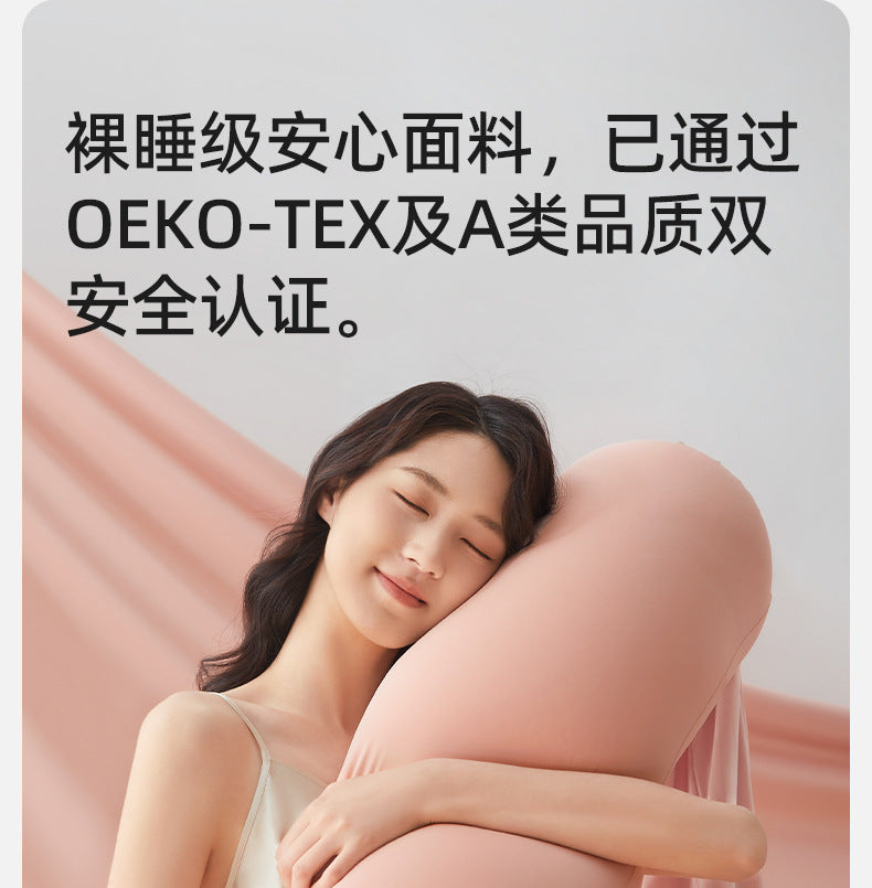 October Crystal Pregnancy Pillow Waist Support Belly Support Multifunctional Side Sleeping Side Lying Hugging Pillow Pregnancy Sleeping Maternity Waist Pillow Cushion