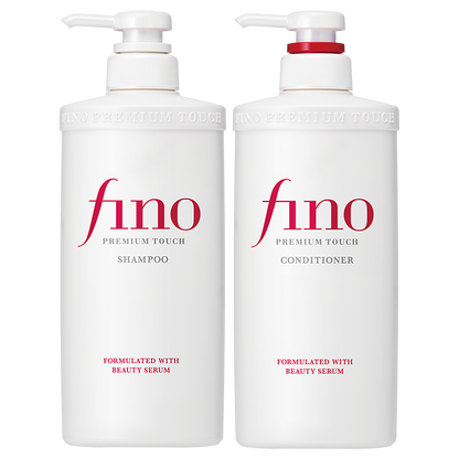 【Ding Yuxi Same Style】Fennong FINO Moisturizing Beauty Serum Shampoo for Damaged Hair from Dyeing and Perming550ml*2
