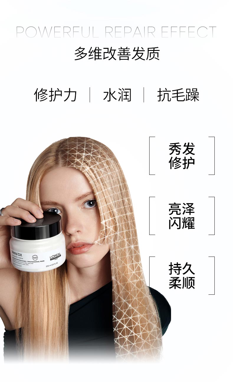 【Li Jiaqi Live Room】L'Oréal PRO Instant Smooth Hair Mask for Smoothness and Repair*