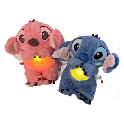 Cross-Border Hot-Selling Stitch Plush Toy with Air-Effected Ears, Breathable Plush Toy, In-Stock, Soothing Sleep Aid, Wholesale