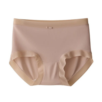 Cerotich 80S Ultra-fine Mulberry Silk Barely-there Feel Women's Underwear Modal Comfortable Solid Color Anti-exposure Briefs