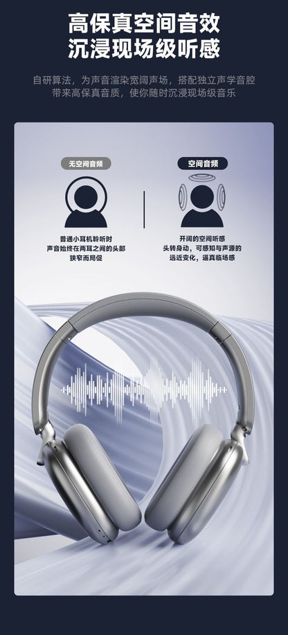 Lenovo TH60Bluetooth Headset Active Noise Cancelling High-Quality Sound Gaming Positioning Long Battery Life Computer Headset for Men