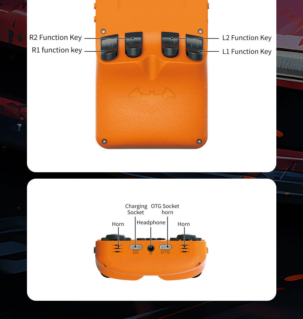 Cross-Border S600Handheld Game Console Retro3D Retro Arcade All-in-One Portable Open Source Game Console God of War
