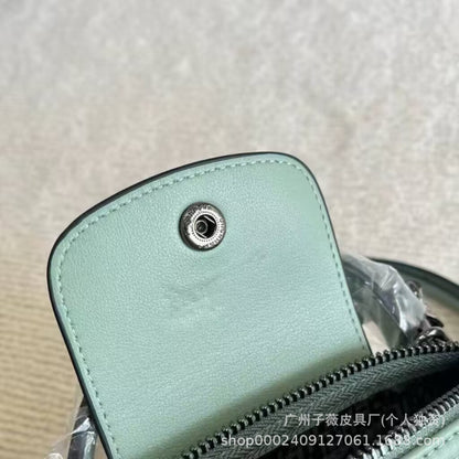 New Longchamp Xtra Mini Dumpling Bag Cowhide Shoulder Crossbody Bag Women's Bag mini Handheld Crossbody Dumpling Bag